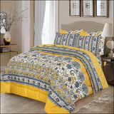 6 Pc Winter Comforter Set (Heavy Filling)