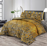 6 Pc Winter Comforter Set (Heavy Filling)