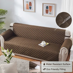 COTTON QUILTED SOFA RUNNER - SOFA COAT