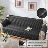 COTTON QUILTED SOFA RUNNER - SOFA COAT