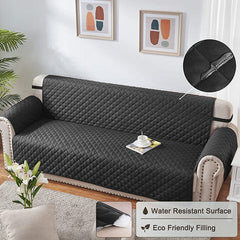 COTTON QUILTED SOFA RUNNER - SOFA COAT