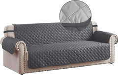 COTTON QUILTED SOFA RUNNER - SOFA COAT