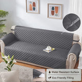 COTTON QUILTED SOFA RUNNER - SOFA COAT