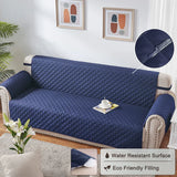 COTTON QUILTED SOFA RUNNER - SOFA COAT