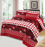 6 Pc Winter Comforter Set (Heavy Filling)