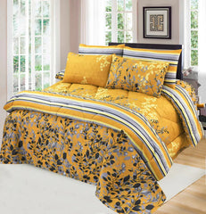 6 Pc Winter Comforter Set (Heavy Filling)