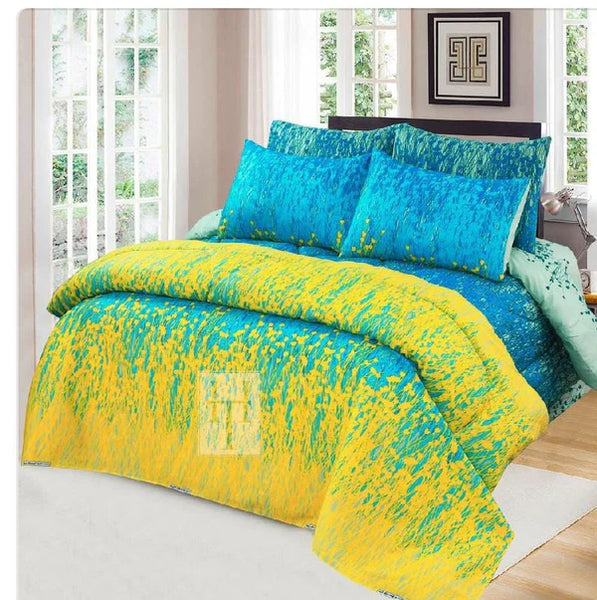 6 Pc Winter Comforter Set (Heavy Filling)