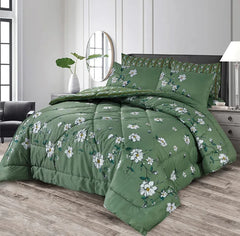 6 Pc Winter Comforter Set (Heavy Filling)