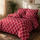 7 Pcs Quilted Comforter Set