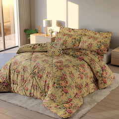 7 Pcs Quilted Comforter Set