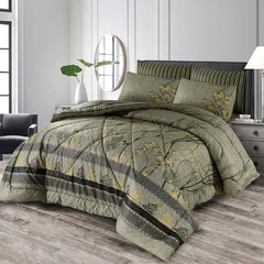 7 Pcs Quilted Comforter Set