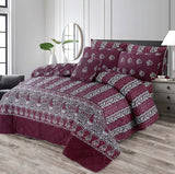 7 Pcs Quilted Comforter Set