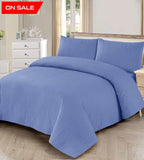 Plain Bedspread 3 Pc Set