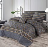 7 Pcs Quilted Comforter Set