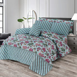 7 Pcs Quilted Comforter Set
