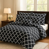 7 Pcs Quilted Comforter Set