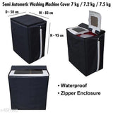 Twin Tub Waterproof Washing Machine Cover - Brown